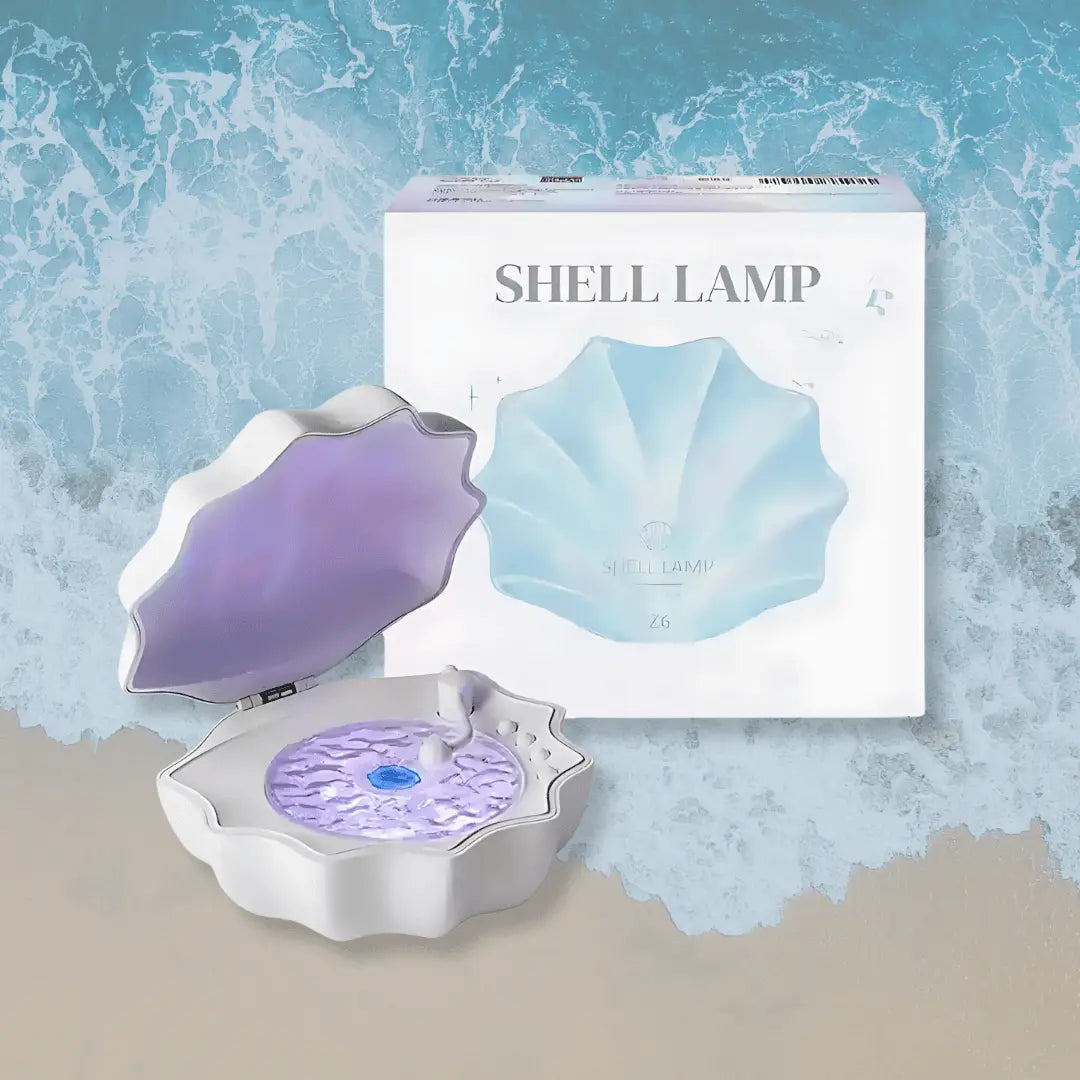 Ocean Wave Clamshell Music Player