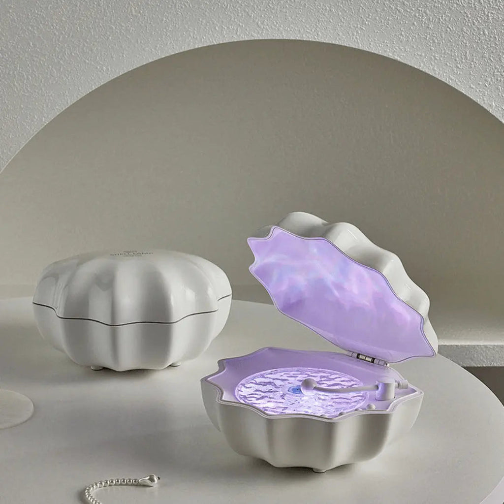 Ocean Wave Clamshell Music Player